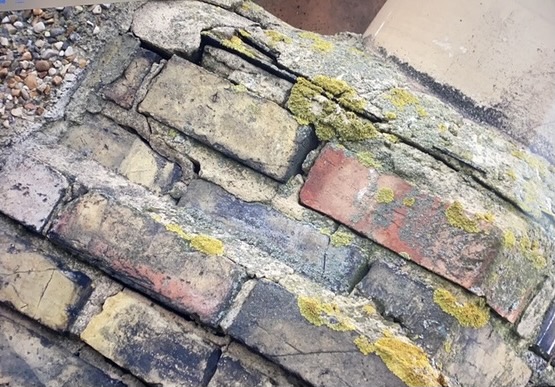 Chimney defects captured at 4 Storeys High 